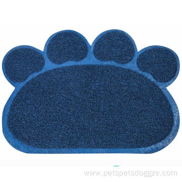 Mat In Summer Plastic Mat Paw Shaped Mat